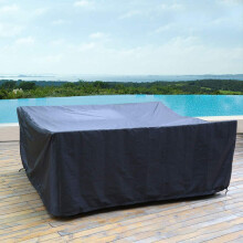 (black,150X150X75CM)Garden Furniture Cover, Outdoor Chair Sofa Table Cover, All-Weather Waterproof for