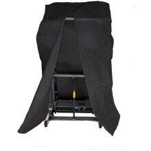 (black,91X91X152cm)Waterproof and Dust-resistant Outdoor Running Machine Cover with Strap Design, Suitable