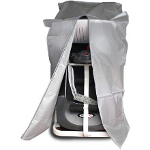 (silver,80x60x150cm)Waterproof and Dust-resistant Outdoor Running Machine Cover with Strap Design, Suitable