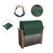 (green,94X69X61CM)Grill Anti-Dust Cover Waterproof Wood Stove Covers Heavy Duty Protector Cover Use