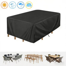 (black,205x104x71cm)patio garden furniture covers 210D Oxford, patio table covers for outdoor tables,