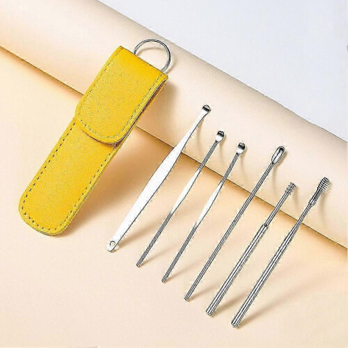 Home Portable Ear Spoon Six-Piece Set Ear Wax Removal Kit 2
