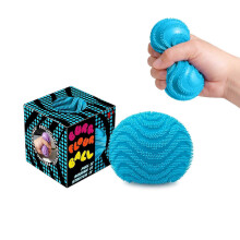 AMZ Blue Stress Relief Ball  Portable Squeeze Toy for Anxiety & Relaxation