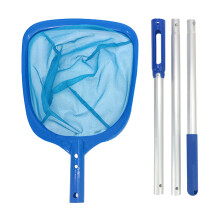 (S07-3)Red de skimmer para piscinas, red de limpieza de piscinas con varilla telescópica multifunción