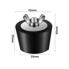 Tapón de expansión de invierno para piscinas de goma (32 mm) con tornillo de acero inoxidable, color