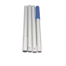 (S04-4) Palo telescópico de aluminio de alta resistencia para piscinas, herramienta de limpieza resistente.
