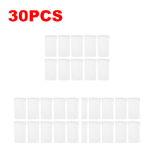 (30 PIEZAS) Calcetines para skimmer de piscina, cestas, filtros, red de malla para guardar residuos