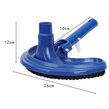 (Cepillo para cabezal de aspiradora) Cepillo para aspiradora de esquina de piscina, spas y jacuzzis.
