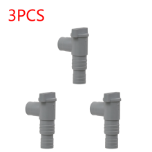 (A 3 PCS) 1-3PCS Adaptador de bomba de filtro de piscina de PVC, duradero, de 32 mm, a prueba de fugas,