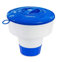 (8 pulgadas) 1 unidad de dispensador automático flotante para tabletas de cloro médico para piscinas