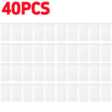 (40PCS) 5-50 calcetines para skimmer de piscina, cesta de filtro, malla elástica de nailon, filtro de