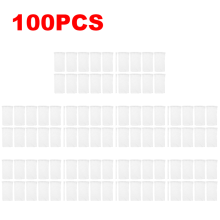 (100 PIEZAS) Calcetines para skimmer de piscina, cestas, filtros, red de malla para guardar residuos