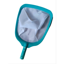 (K-401B) Rastrillo de hojas para piscina, red de skimmer, mango, herramienta de limpieza para piscinas