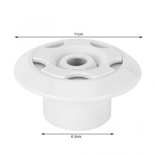Boquilla de masaje (MULTI) Ajuste giratorio de 360 grados Material ABS resistente al calor Salida