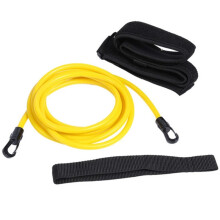 (Amarillo 3M) Bandas de resistencia con cordones. Entrenamiento efectivo de bajo impacto. Adecuadas