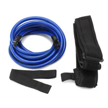 (Azul 4M) Bandas de resistencia con cordón. Entrenamiento efectivo de bajo impacto. Adecuadas para piscinas