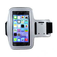(Grey, 6sp) Outdoor Phone Sports Armband Waterproof Dive Fabric For Running Hiking And