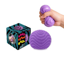 AMZ Purple Stress Relief Ball  Portable Squeeze Toy for Anxiety & Relaxation