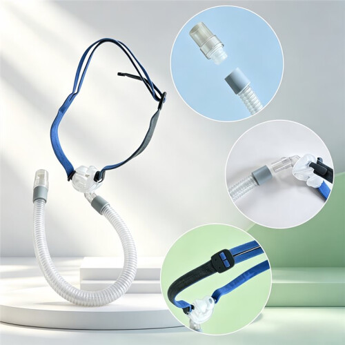 Replacement Set for Airfit P10 - Includes  Strap, Nasal Cushion (S/M/L) and Frame System,CPAP Supply Kit 1