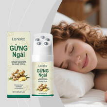Laniska Ginger And Mugwort Roller Massage Liquid Is A Gentle, Nourishing And Moisturizing Daily Massage Care Liquid for The Neck And Shoulders