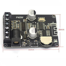 Stereo  Power Amplifier Board 24V High Power Digital Amplifier Module XY-P40W