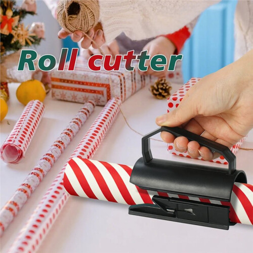 2pcs DIY Crafts  Paper Cutter - Portable Manual Cutting Machine with Handle for Gift Wrapping Packaging 2