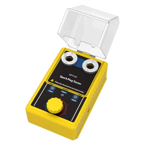 SPT101 Car  Tester with Auto Adjustable Double Hole Detector Ignitions Plug Analyzer for 12V Vehicles 220V