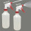 500Mlx20 Packs Plastic Trigger Spray Bottles 16 Oz Foaming Cleaning Commercial Sprayers 2