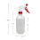500Mlx20 Packs Plastic Trigger Spray Bottles 16 Oz Foaming Cleaning Commercial Sprayers 6