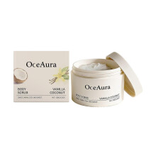 OceAura Moisturizing Body Scrub: Gently cleanses, moisturizes, leaves skin smooth and supple with a refreshing, lingering fragrance.