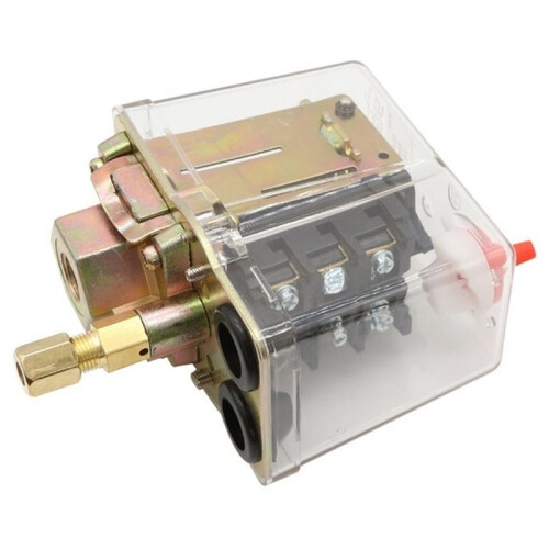 1pc 380V/400V Three Phase Air Compressor Pressure  Controller for Industrial Use Easy Installation Black Casing 1