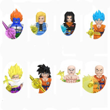 (WM6180) Σετ μίνι φιγούρων Bandai Dragon Ball Super με 8 χαρακτήρες Wukong WM6185 WM6184 WM9183 WM6179