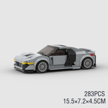 (MOC Car 10254 χωρίς κουτί)MOC Speed Super Race Car Vehicle Racing Model Building Blocks Bricks Rally