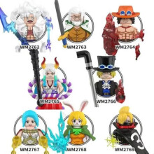 (WM6189) Σετ μίνι φιγούρων Bandai Dragon Ball Super με 8 χαρακτήρες Wukong WM6185 WM6184 WM9183 WM6179