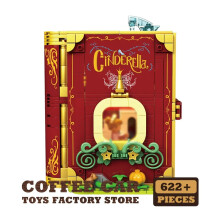 (622 τεμάχια με κουτί) Dream Princess 3D Storybook Building Blocks Βιβλία Anime Ταινία MOC Bricks Παιχνίδια