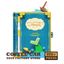 (572 τεμάχια με κουτί) Dream Princess 3D Storybook Building Blocks Βιβλία Anime Ταινία MOC Bricks Παιχνίδια