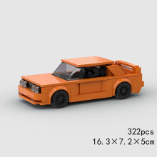 (MOC Car 10447 χωρίς κουτί)MOC Speed Super Race Car Vehicle Racing Model Building Blocks Bricks Rally