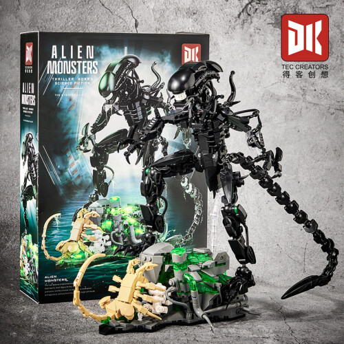 (DK7048, Με Κουτί) Σετ Κατασκευών για Strangered Things Demogorchid Idea Bricks Παιχνίδια για Παιδιά,