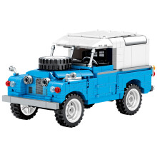 (tylko samochód) 721 elementów City Retro Mechaniczny pojazd terenowy Klocki konstrukcyjne Roadster