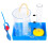 Liquid Pressure and Depth Relations Laboratory Liquid Pressure Mechanical Experiment Physics Teaching Instrument 5