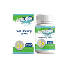 Jaysuing Pool Cleaning Tablets, Gentle Cleaner for Odor Stain Removal Home Use