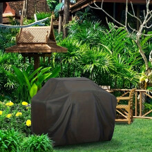 (zwart, 150x100x125 cm) BBQ-hoes, hoes voor gasbarbecue, waterdicht, UV-bestendig, scheurvast, kleurvast