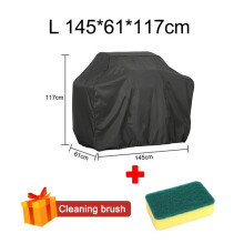(145x61x117cm) BBQ Weber q3200 Hoes Waterdichte Buitenbarbecuehoes Stevige Tuinmeubelhoes van Oxford-stof