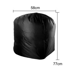 (58x77cm) Regenbeschermende camping barbecuehoes, stofwerende ronde barbecuehoes, waterdicht 77x58cm/80x66x100cm