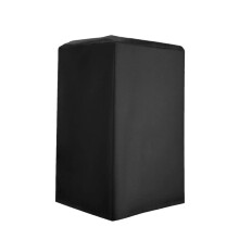 (zwart, 42x32x67,5 cm) Waterdichte en UV-beschermde buitenluidsprekerhoes - Stofwerend polyester, zwart,