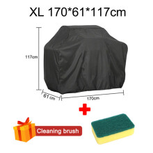 (170x61x117cm) BBQ Weber q3200 Hoes Waterdichte Buitenbarbecuehoes Stevige Tuinmeubelhoes van Oxford-stof