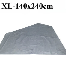 (XL-140x240cm) Universele motorfietshoes van PEVA, enkellaags, hoes voor elektrische fiets, gereedschap,