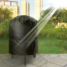 (80x100cm) Grillhoes Camping Outdoor Barbecuehoes Regenbescherming Stofwerende Waterdichte Ronde BBQ