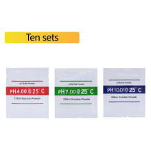 (10 sets) pH-meter kalibratiebufferpoeder zakjes 4.01 6.86 9.18 oplossing kit draagbare pH-bufferpoeder