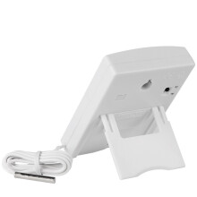 Dubbelkanaals thermometer met digitaal display, zeer nauwkeurige wandthermometer voor binnen en buiten,